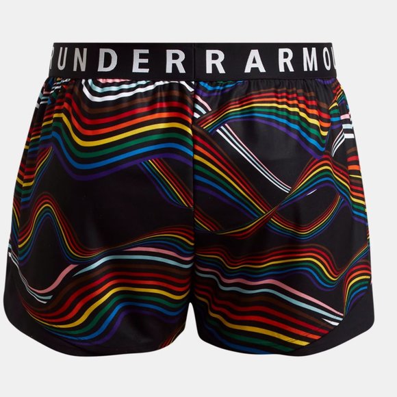 Women's UA Pride Shorts - Picture 2 of 3